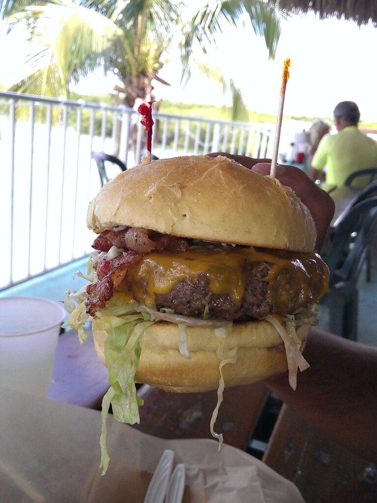 Burdine's bacon cheeseburger